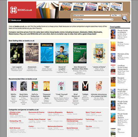 books.co.uk screenshot