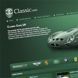 classiccars.co.uk screen shot