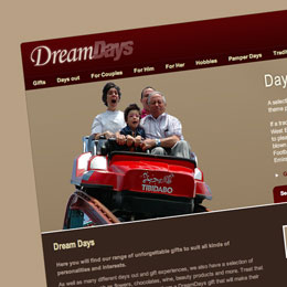 dreamdays.co.uk screen shot