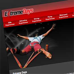 extremedays.com screen shot