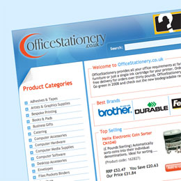 officestationery.co.uk screen shot