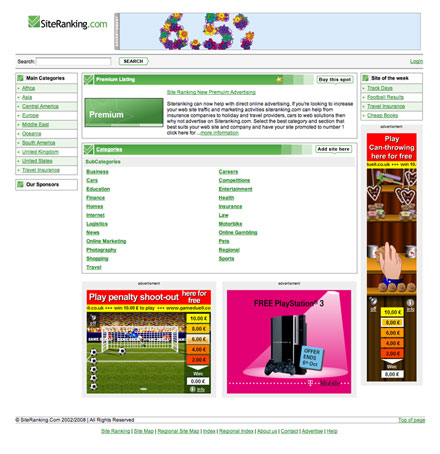 siteranking.com screenshot